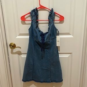 Urban Outfitters Denim Dress in Size Adult Small